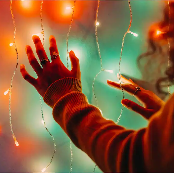 TWINKLY Curtain 210-Light Smart LED Multi Color