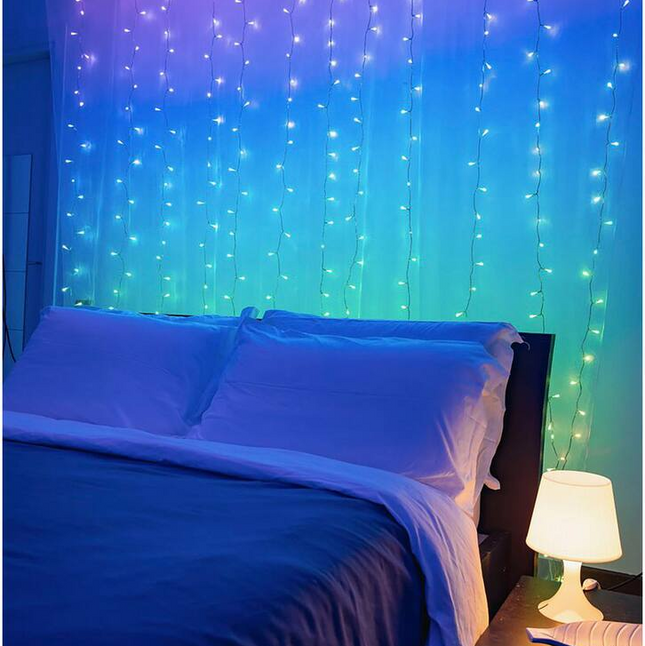 TWINKLY Curtain 210-Light Smart LED Multi Color