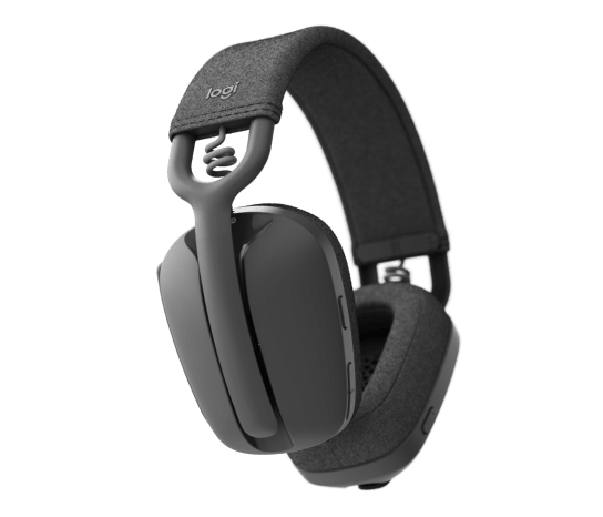 Logitech -  Zone Vibe 100 Headset Wireless - Graphite