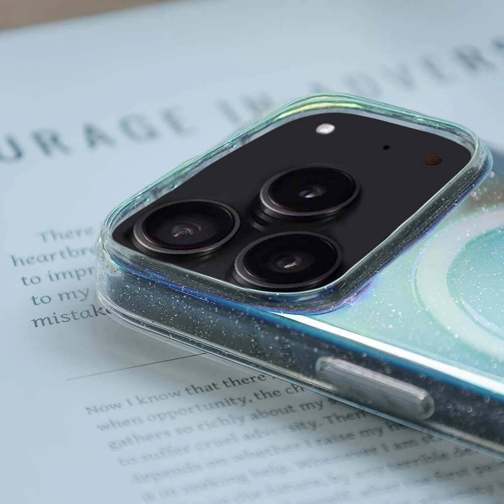 Caseco Protective Clear Iridescent Phone Case iPhone - 17 Pro Max