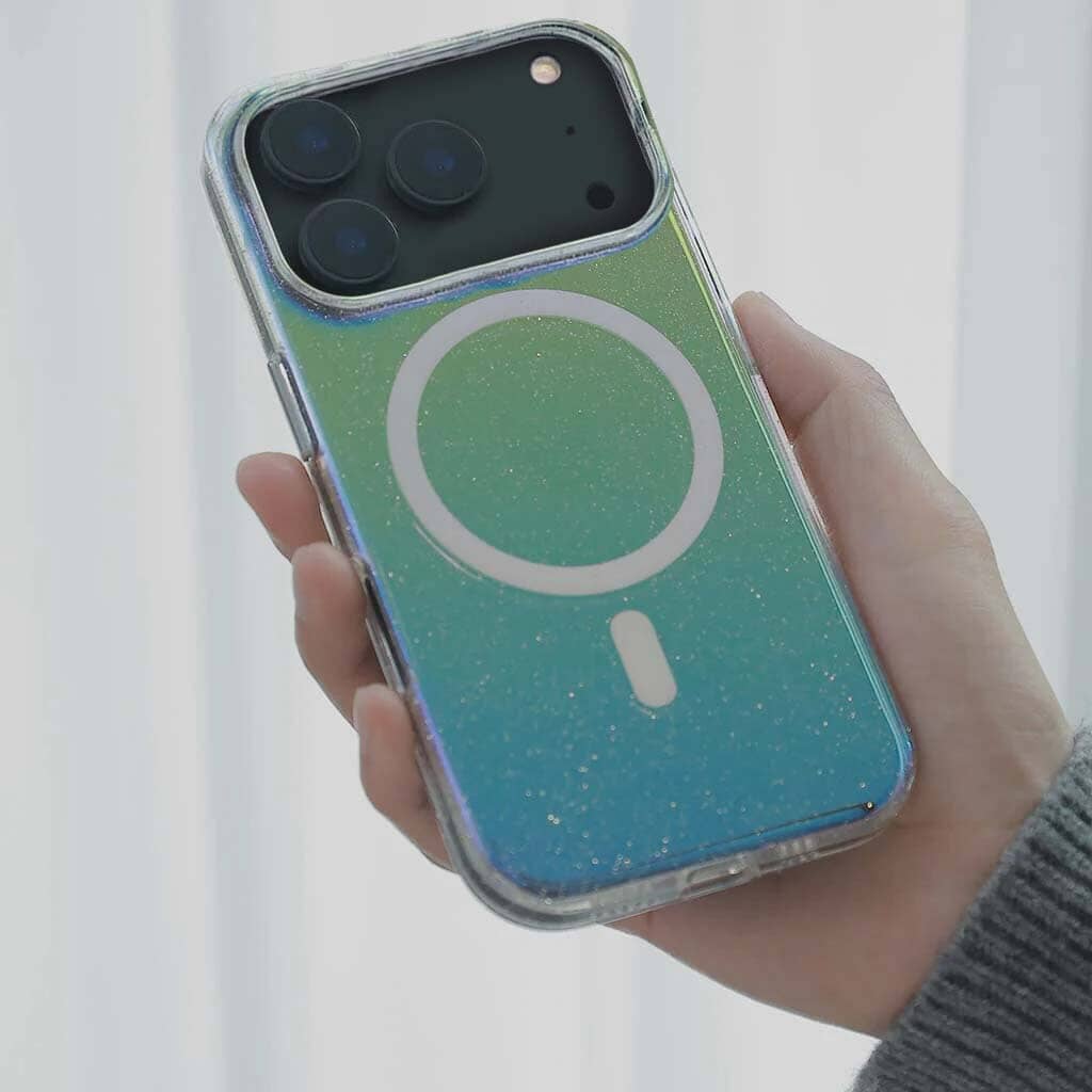 Caseco Protective Clear Iridescent Phone Case iPhone - 17 Pro Max