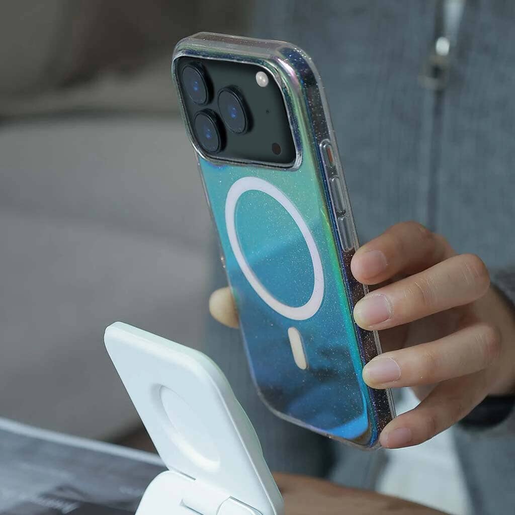 Caseco Protective Clear Iridescent Phone Case iPhone - 17 Pro Max