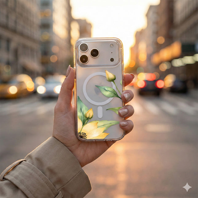 Yellow Wildflower - iPhone 17 Pro Max