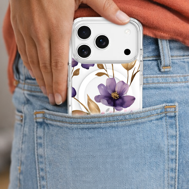 Purple Wildflower - iPhone 17 Pro