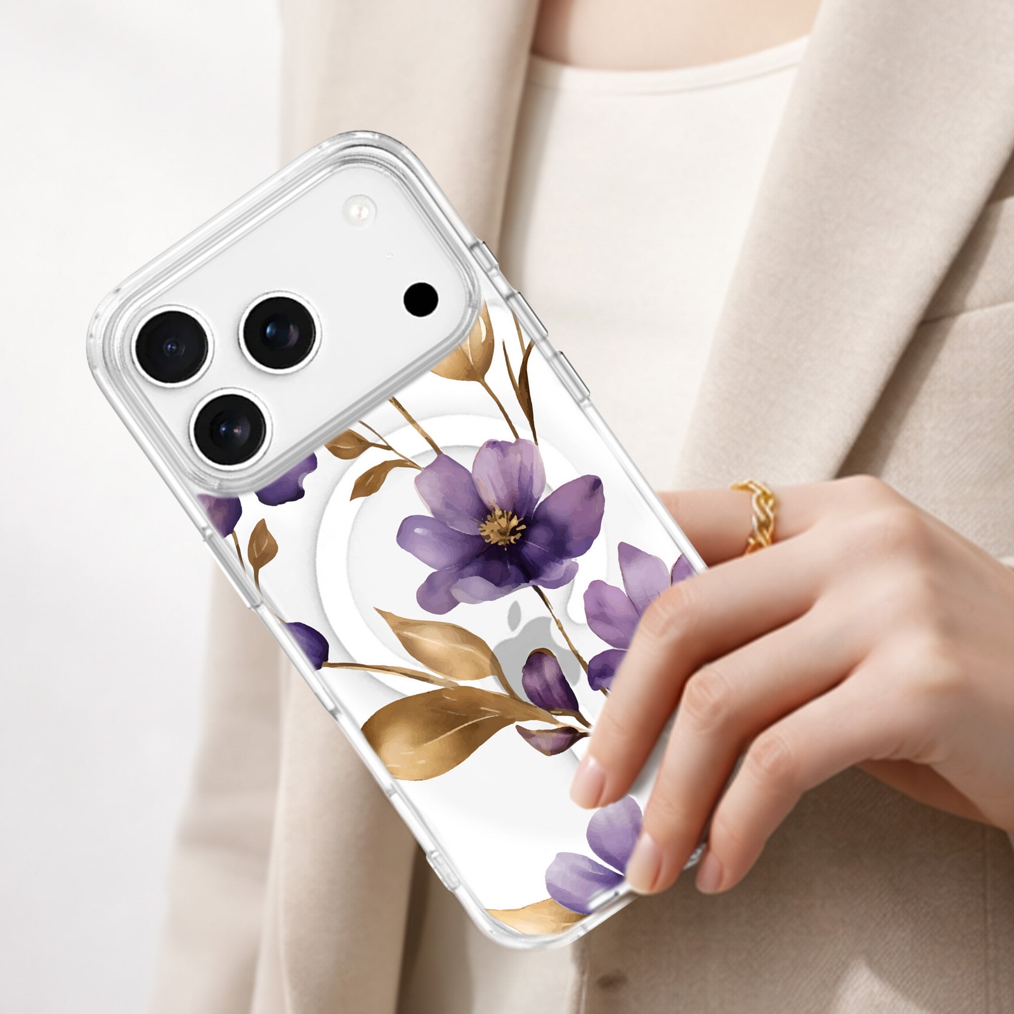 Purple Wildflower - iPhone 17 Pro Max