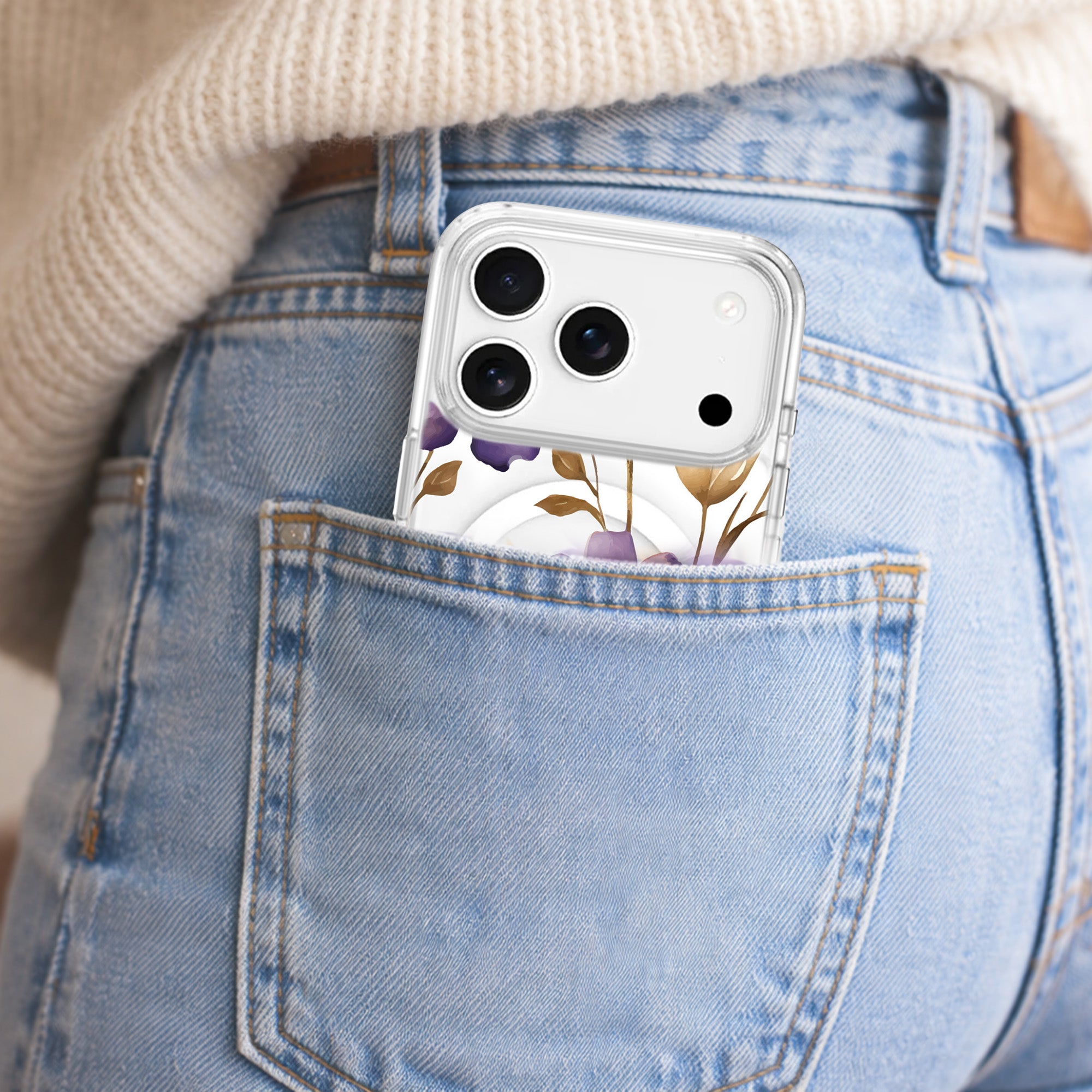 Purple Wildflower - iPhone 17 Pro Max