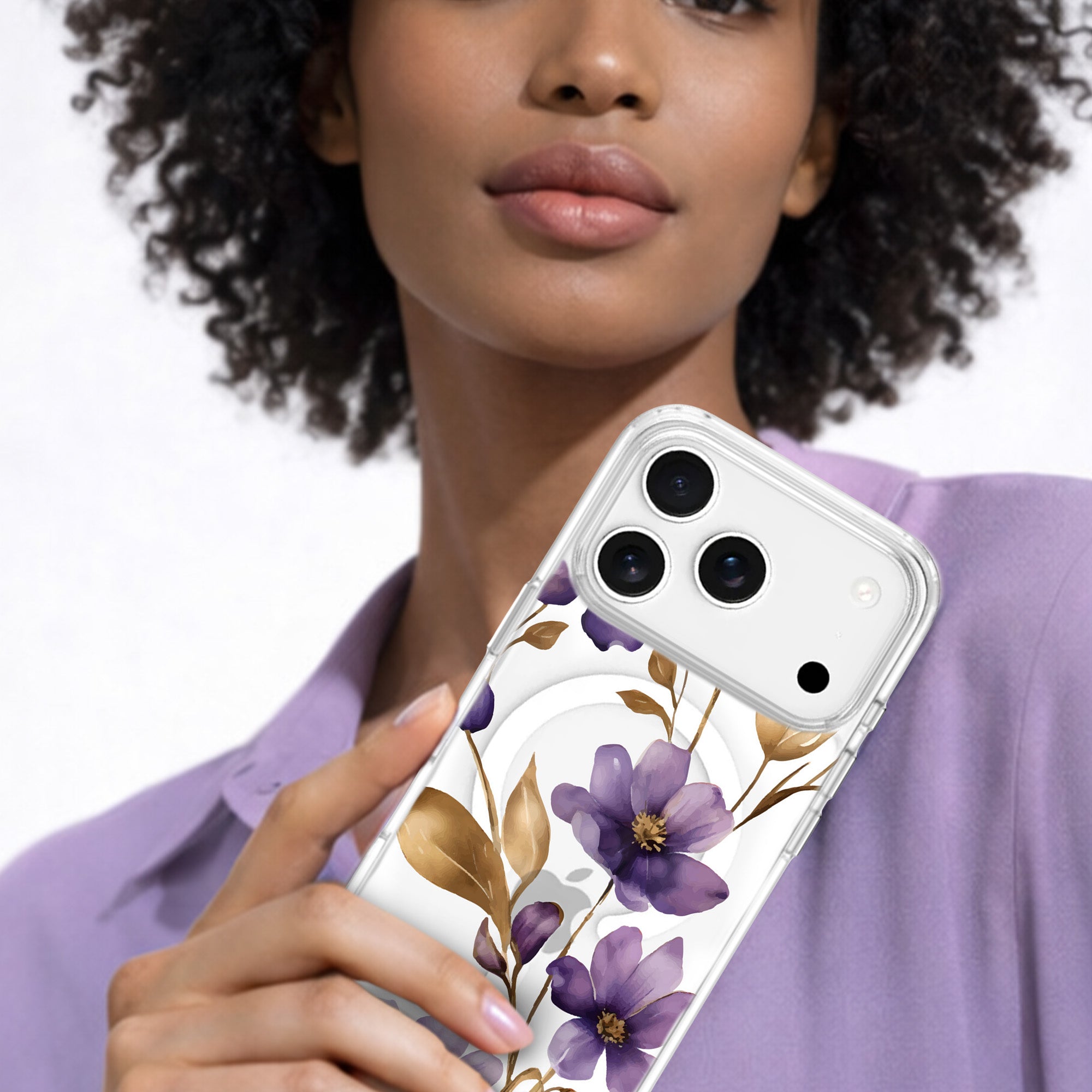 Purple Wildflower - iPhone 17 Pro Max