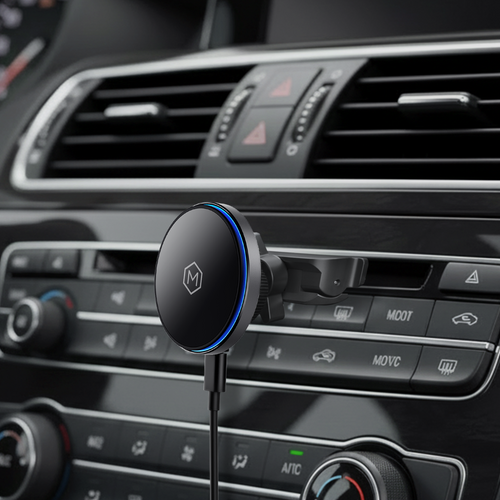 Mag Switch Qi2 Wireless Charger & CD Slot Mount