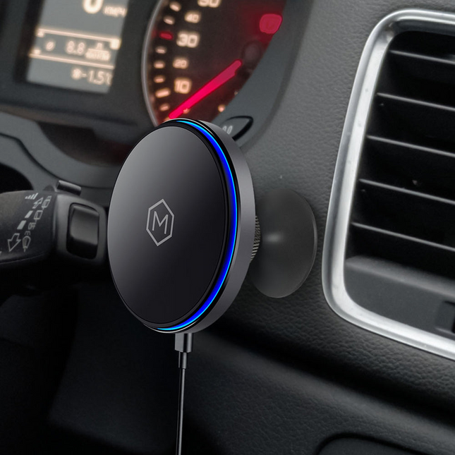 Mag Switch Qi2 Wireless Charger & Small Dash Mount