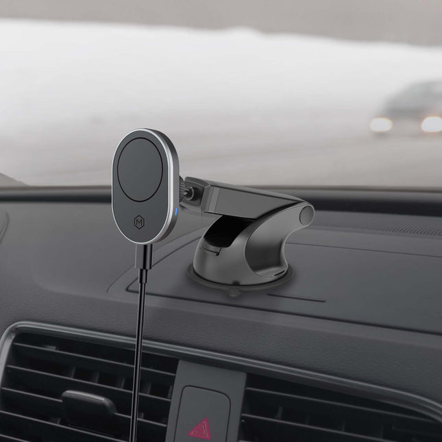 MagSafe Wireless Car Charger Suction Cup Mount (Version 2.0)