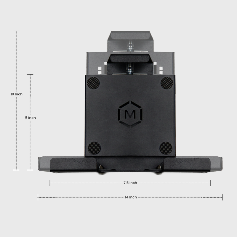 Mighty Mount AMPS Drill Base iPad Tablet Holder Car Mount for Trucks and Fleets