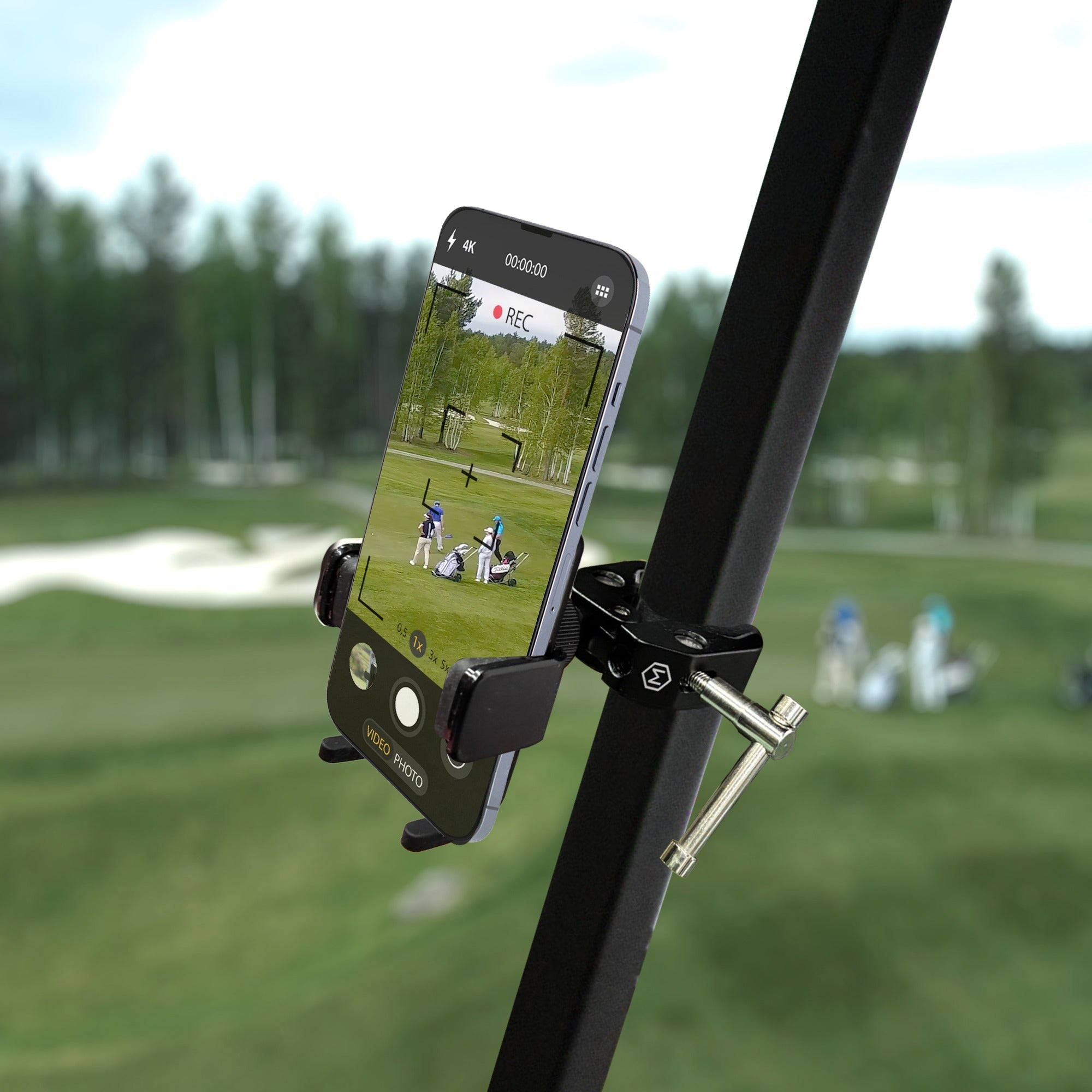 Mighty Mount Simpl Cradle Clamp Golf Cart Mount