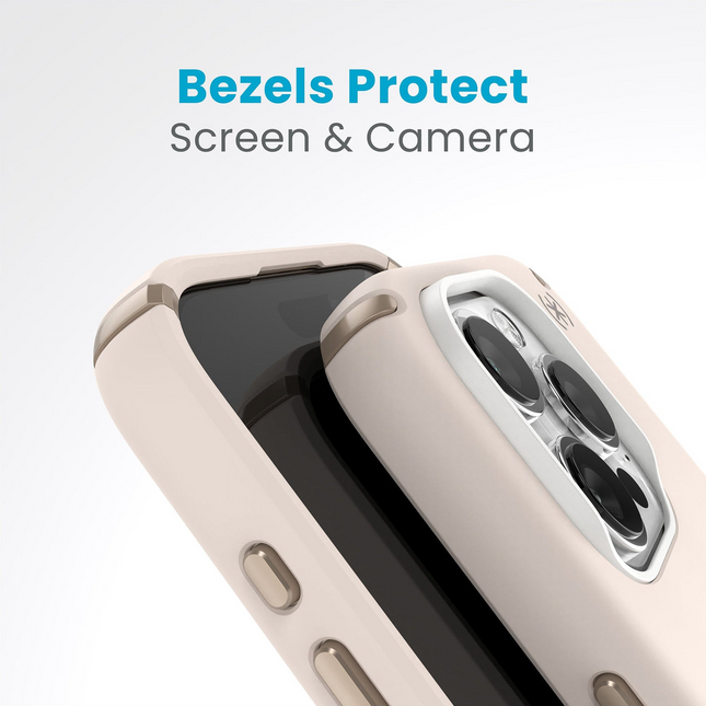 Speck iPhone 15 Pro Presidio2 Pro + ClickLock - Grey