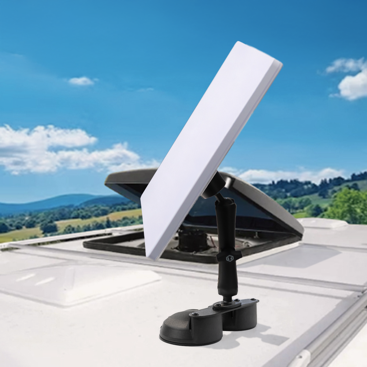 Dual Suction Cup Mount for Starlink Mini