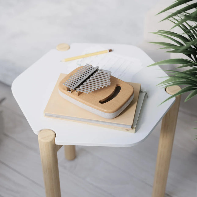 UMBRA Strumba Kalimba - White-Natural