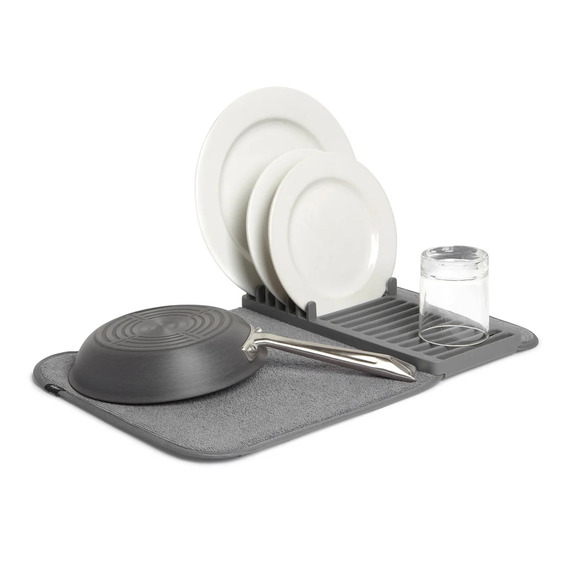 UMBRA UDry Mini Dish Drying Rack with Mat
