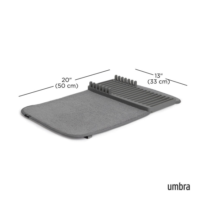 UMBRA UDry Mini Dish Drying Rack with Mat