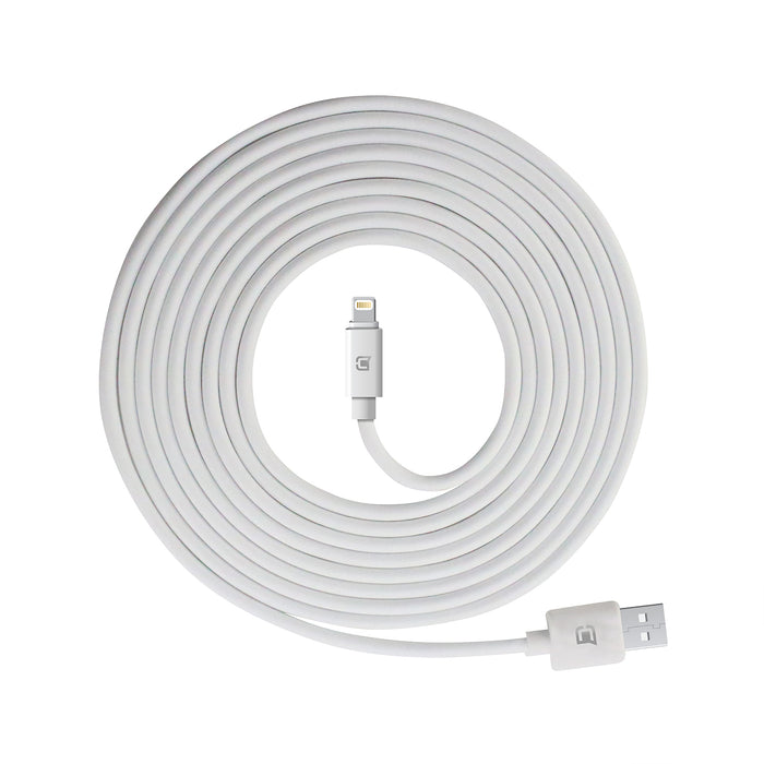 MFI Approved Lightning to USB 2.0 Cable - 3 Meter - White