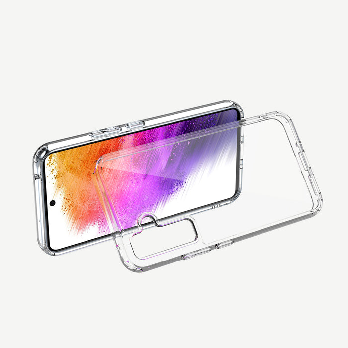 Antimicrobial Clear Protective Case - Samsung A54
