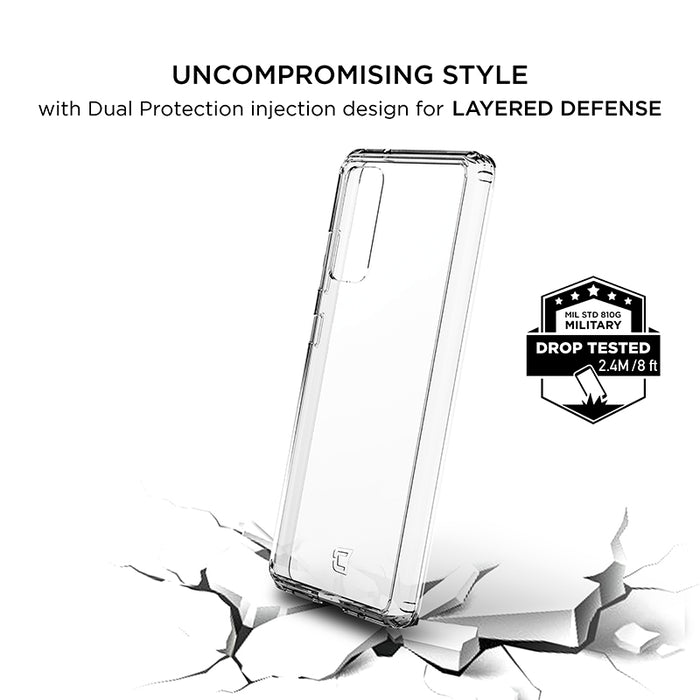 Antimicrobial Clear Case - Samsung Galaxy S21 Plus