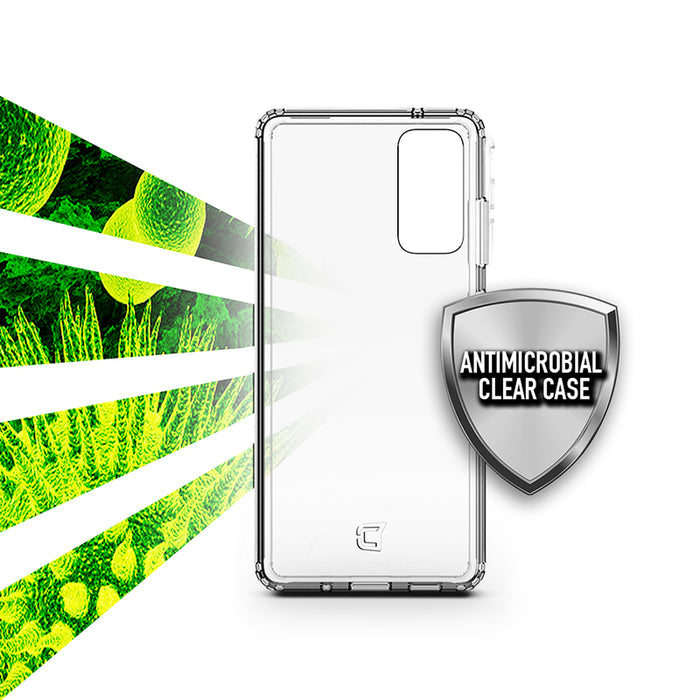 Antimicrobial Clear Case - Samsung Galaxy S21 Plus