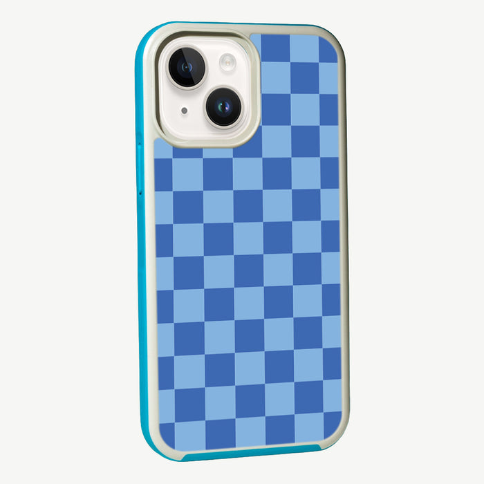 Fremont Design Case - Blue Checkerboard