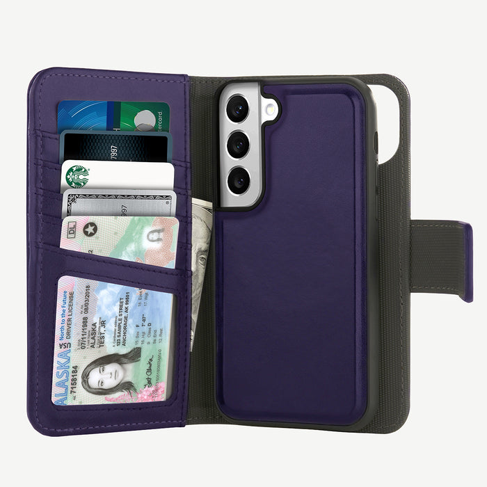 Samsung Galaxy S22 (5 cards) detachable wallet case (5th Ave)