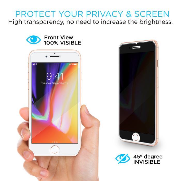 iPhone 8 Plus / 7 Plus - Screen Patrol - Privacy Glass (BULK ONLY)