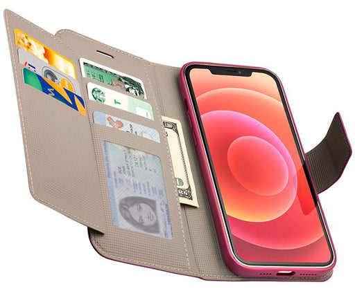 iPhone 12 Pro Max Folio Wallet Case - Park Ave