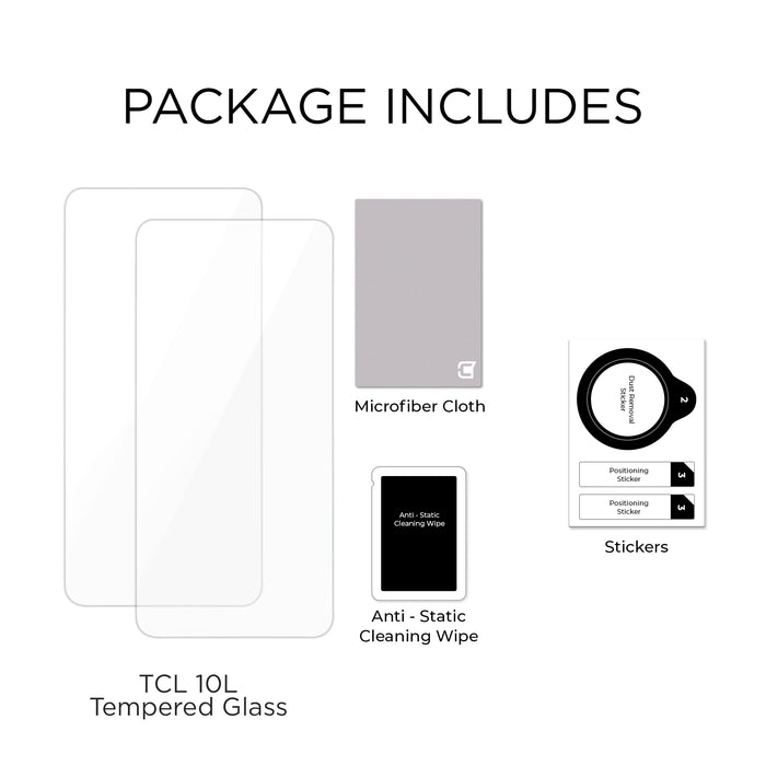 TCL 10L - Screen Patrol - Tempered Glass