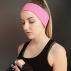 Sports Kit - Bluetooth Headband & Armband - Pink